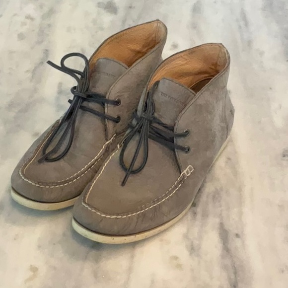 Frye Genuine Suede Lace-up Boots - Picture 1 of 5
